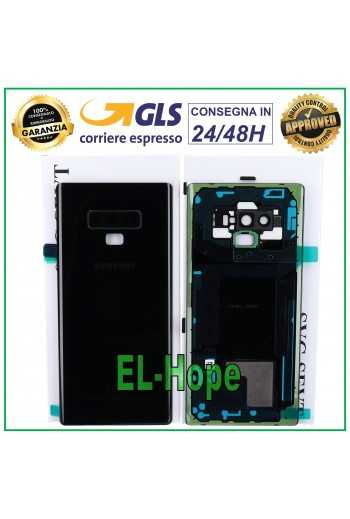 COPRI BATTERIA ORIGINALE SAMSUNG GALAXY NOTE 9 SM-N960 COPERCHIO POSTERIORE NERO