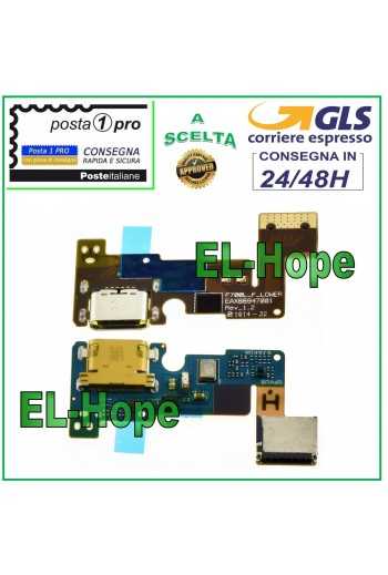 CONNETTORE RICARICA LG G5 H850 H840 H830 H831 H820 MICROFONO DOCK CARICA TYPE C