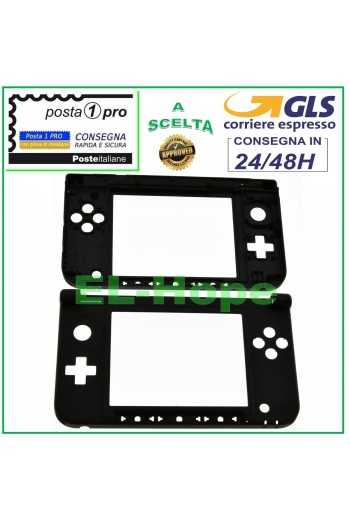 SCOCCA CASE COVER INFERIORE DI RICAMBIO PER NINTENDO 3DS XL SNODO HOUSING NERO