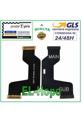 FLAT FLEX CONNESSIONE SCHEDA MADRE LCD PCB DI CARICA SAMSUNG GALAXY A80 SM-A805F