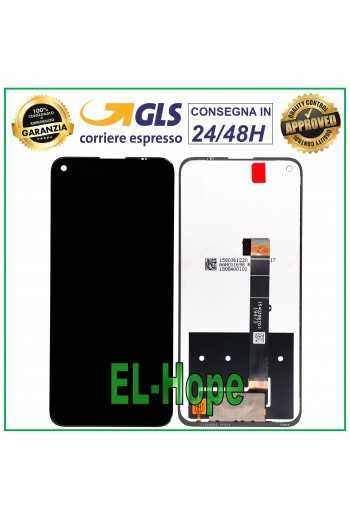 DISPLAY LCD PER LG K61 LMQ630EAW LMQ630EMW TOUCH SCREEN VETRO SCHERMO NERO