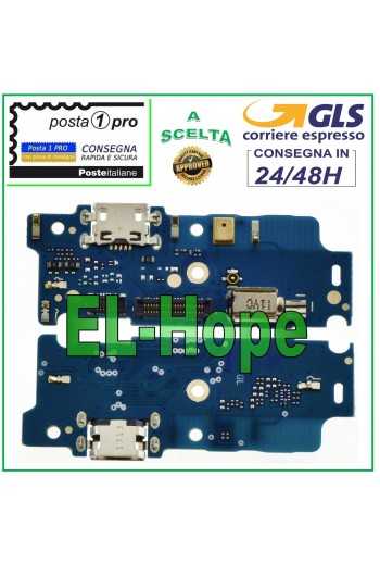 CONNETTORE DI RICARICA MOTOROLA MOTO E4 XT1760 XT1766 MICROFONO MICRO USB CARICA