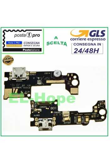 CONNETTORE RICARICA ASUS ZENFONE 3 LASER ZC551KL Z01BS Z01BD MICROFONO CARICA