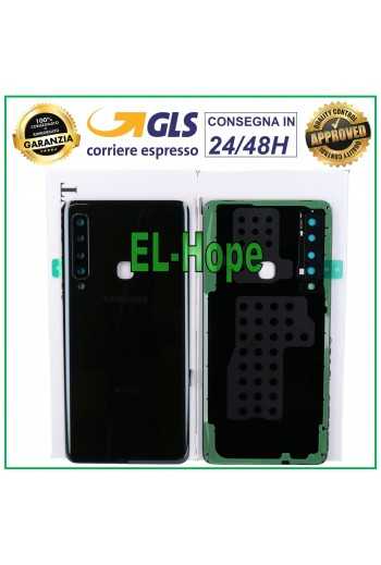 COPRI BATTERIA ORIGINALE SAMSUNG GALAXY A9 2018 SM-A920 SCOCCA BACK COVER NERO