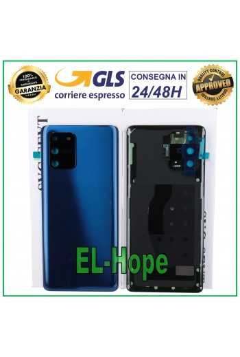 COPRI BATTERIA ORIGINALE SAMSUNG GALAXY S10 LITE SM-G770 BACK COVER PRISM BLU