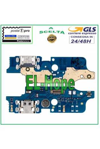 CONNETTORE DI RICARICA MOTOROLA MOTO E6 PLUS XT2025 XT2052 MICROFONO CARICA USB