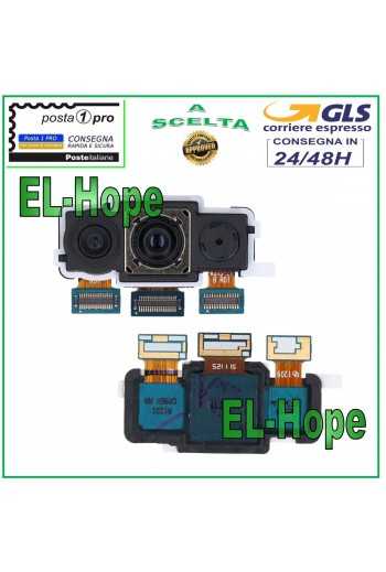 FOTOCAMERA POSTERIORE PER SAMSUNG GALAXY A21S SM-A217F FLAT FLEX MODULO CAMERA