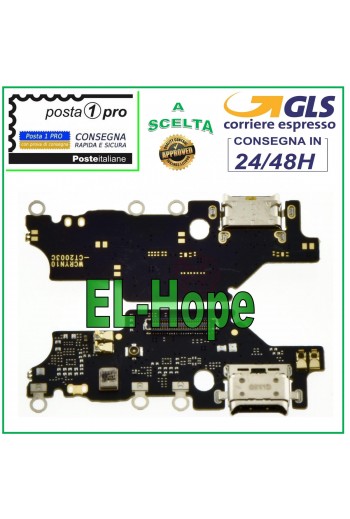 CONNETTORE RICARICA HUAWEI HONOR NOTE 10 MICROFONO PCB DOCK CARICA TYPE C