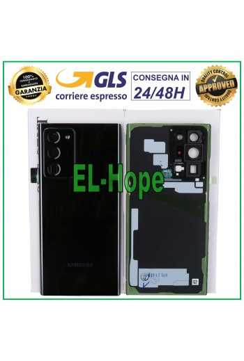 COPERCHIO BATTERIA ORIGINALE SAMSUNG GALAXY NOTE 20 ULTRA 5G SM-N986 SCOCCA NERO