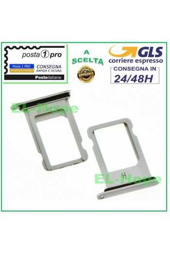 SLOT CARRELLO VANO PORTA NANO SIM CARD ALLOGGIO SCHEDA APPLE IPHONE 8 8G 8+ PLUS