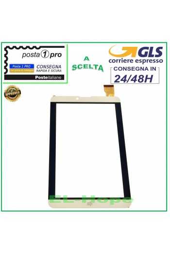 TOUCH SCREEN VETRO MEDIACOM SMARTPAD I2 7 M-SP7I2B ORIGINALE GOLD ORO