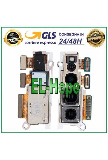 FOTOCAMERA POSTERIORE PER SAMSUNG GALAXY S10 5G SM-G977B FLAT FLEX MODULO CAMERA