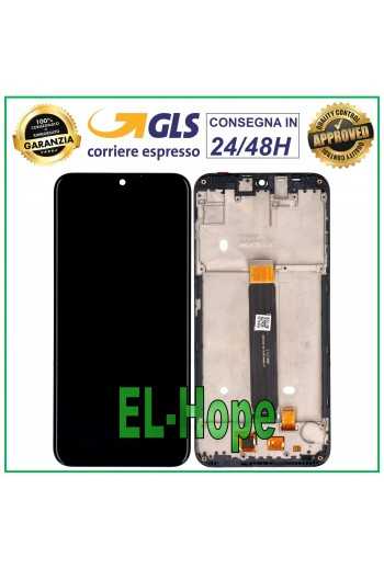 DISPLAY LCD TOUCH + FRAME PER MOTOROLA MOTO E6 PLUS XT2025 XT2052 VETRO SCHERMO