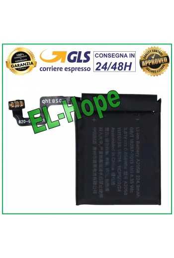 BATTERIA PER APPLE WATCH SERIE 4 GENERAZIONE A1977 40 mm BATTERY A2058 224.9 mAh