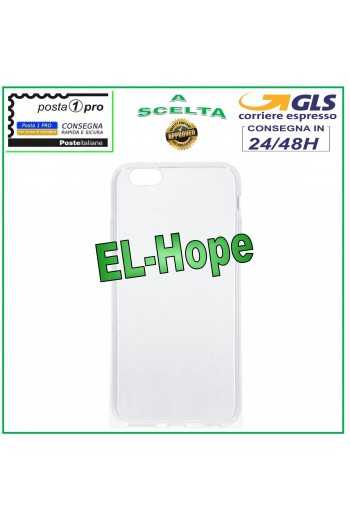 CUSTODIA PROTETTIVA CASE COVER TRASPARENTE PER APPLE IPHONE 6 6S BUMPER TPU GEL