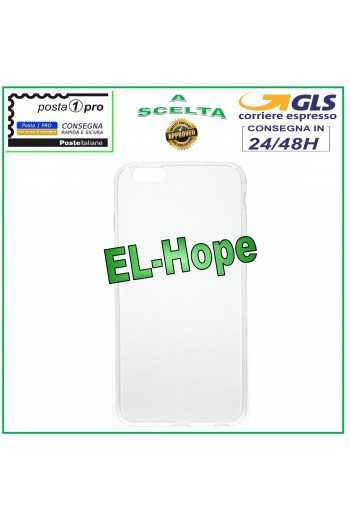 CUSTODIA PROTETTIVA CASE COVER TRASPARENTE PER APPLE IPHONE 6 PLUS BUMPER TPU