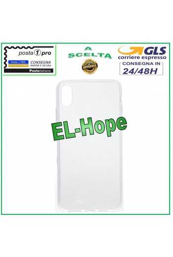 CUSTODIA PROTETTIVA CASE COVER TRASPARENTE PER APPLE IPHONE XS MAX BUMPER TPU