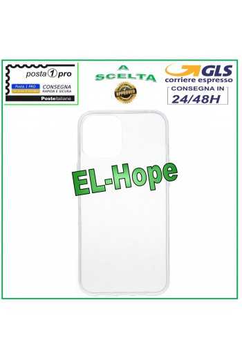 CUSTODIA PROTETTIVA CASE COVER TRASPARENTE APPLE IPHONE 12 PRO MAX BUMPER TPU