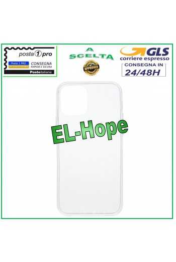 CUSTODIA PROTETTIVA CASE COVER TRASPARENTE PER APPLE IPHONE 12 BUMPER TPU GEL