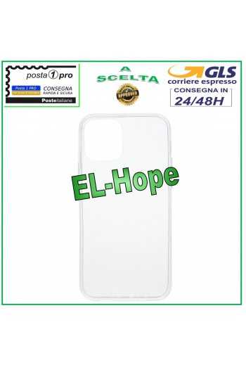 CUSTODIA PROTETTIVA CASE COVER TRASPARENTE PER APPLE IPHONE 12 BUMPER TPU GEL