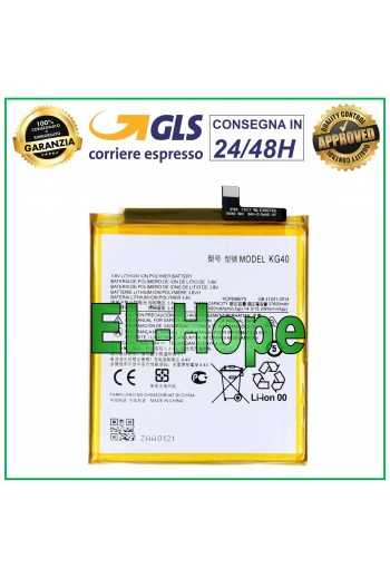 BATTERIA KG40 PER MOTOROLA E7 /MOTO ONE MACRO / G8 PLAY XT2015 4000mAh