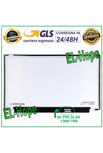 DISPLAY LP156WHB (TP)(GD) LCD NOTEBOOK 15.6" 30 PIN SLIM 1366*768 SCHERMO HD LED