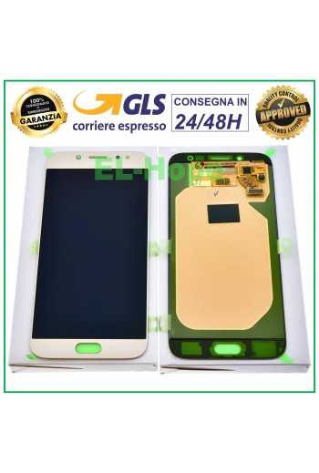 DISPLAY LCD ORIGINALE SAMSUNG GALAXY J7 2017 SM J730F TOUCH SCREEN ORO GOLD