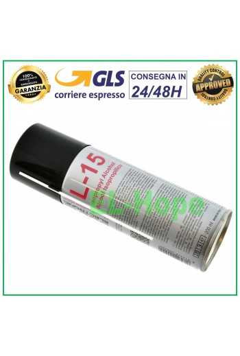 SPRAY ALCOOL ISOPROPILICO DETERGENTE PULIZIA PULISCI CONTATTI 200 ml L-15 DUE CI