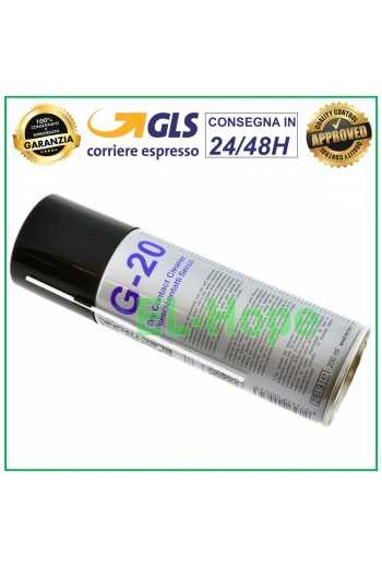 SPRAY ALCOOL PULISCI CONTATTI SECCO DETERGENTE SGRASSANTE 200ml G-20 G20 DUE CI