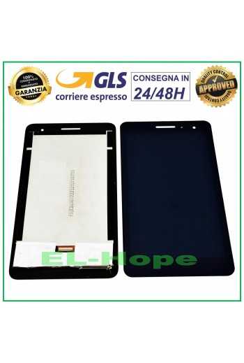 DISPLAY LCD PER HUAWEI MediaPad T1 T1-701U TOUCH SCREEN SCHERMO VETRO NERO
