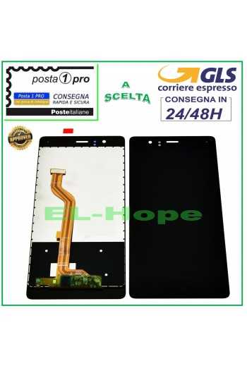 DISPLAY LCD PER HUAWEI P9 EVA-L09 L19 L29 TOUCH SCREEN SCHERMO MONITOR NERO