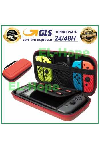 BORSA CUSTODIA CASE COVER RIGIDA ANTIURTO PER NINTENDO SWITCH GIOCHI E ACCESSORI