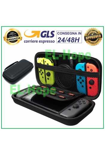 BORSA CUSTODIA CASE COVER RIGIDA ANTIURTO PER NINTENDO SWITCH GIOCHI E ACCESSORI