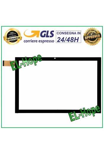 TOUCH SCREEN VETRO TABLET MAJESTIC TAB 812 / TAB 811 DIGITIZER 10.1" NERO