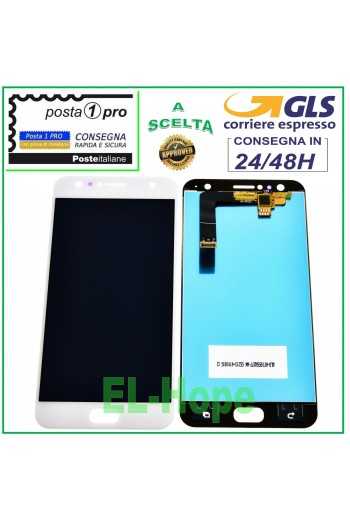 DISPLAY PER ASUS ZenFone 4 Selfie LIVE PLUS ZB553KL X00LDA TOUCH SCHERMO BIANCO