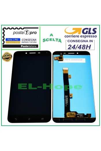 DISPLAY LCD PER ASUS ZENFONE 3 MAX 5.5 ZC553KL X00DD X00DS TOUCH SCREEN NERO