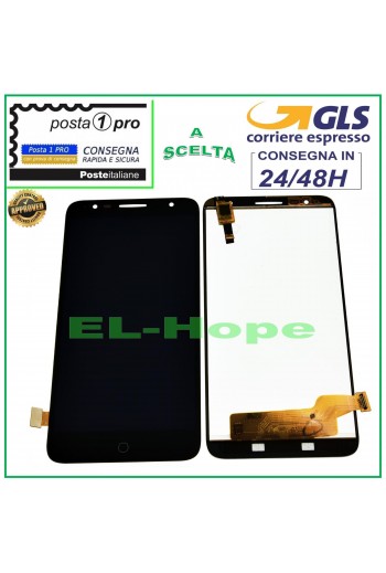 DISPLAY LCD PER ALCATEL ONE TOUCH OT POP 4 PLUS 5056X OT5056 TOUCH SCREEN VETRO