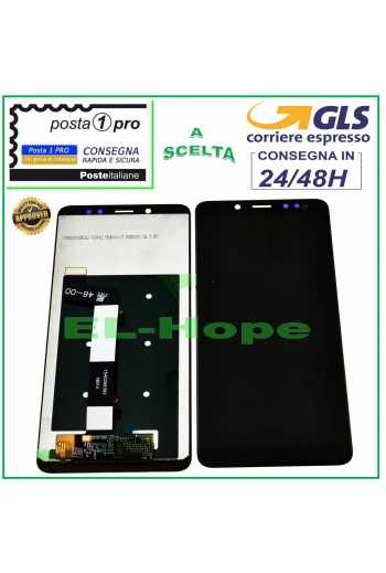 DISPLAY LCD PER XIAOMI REDMI NOTE 5 /5 PRO TOUCH SCREEN SCHERMO VETRO NERO