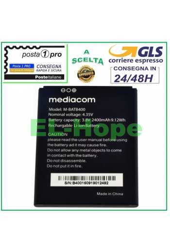 BATTERIA ORIGINALE MEDIACOM M-BATB400 PHONEPAD DUO B400 M-PPAB400 M-PPBB400 3.8V