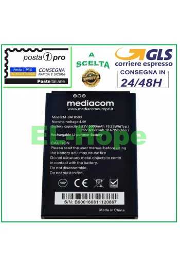 BATTERIA ORIGINALE MEDIACOM M-BATB500 PHONEPAD DUO B500 M-PPAB500 5000 mAh 4.4V