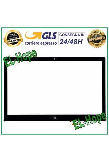 TOUCH SCREEN VETRO MEDIACOM FLEXBOOK EDGE 13 M-FBE13 FBE13 ORIGINALE NERO