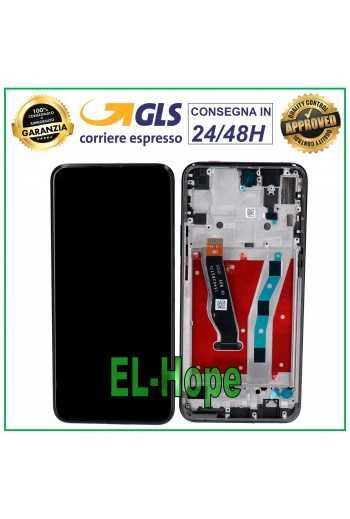 DISPLAY LCD FRAME PER HUAWEI P SMART Z STK-LX1 STK-LX2 STK-L21 TOUCH VETRO NERO