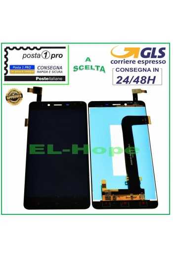 DISPLAY LCD PER XIAOMI HONGMI REDMI NOTE 2 TOUCH SCREEN SCHERMO VETRO NERO