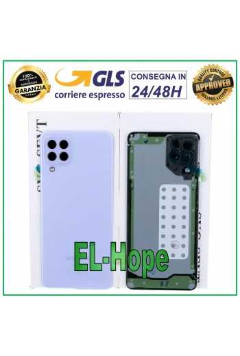 COPRI BATTERIA ORIGINALE SAMSUNG GALAXY A22 SM-A225 F COPERCHIO POSTERIORE VIOLA