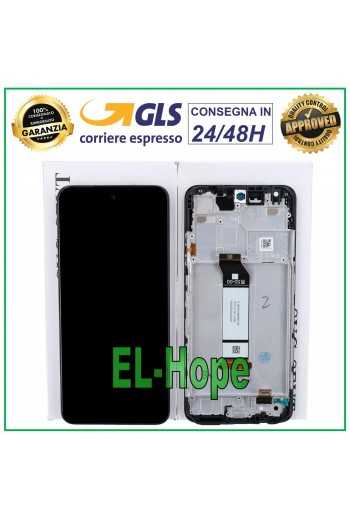 DISPLAY LCD ORIGINALE 100% SERVICE FRAME XIAOMI REDMI NOTE 10T 5G TOUCH SCREEN