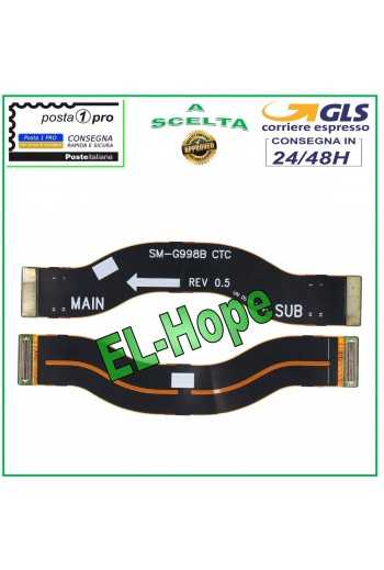 FLAT CONNESSIONE SCHEDA MADRE CONNETTORE CARICA SAMSUNG GALAXY S21 ULTRA SM-G998