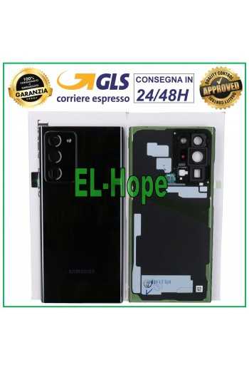 SCOCCA POSTERIORE BATTERIA ORIGINALE SAMSUNG GALAXY NOTE 20 ULTRA SM-N985 NERO