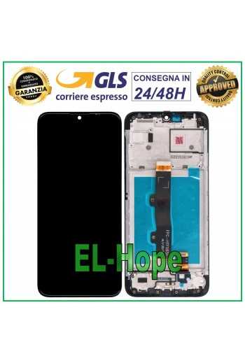 DISPLAY LCD FRAME PER MOTOROLA MOTO E7i POWER / E7 Power XT2097-6 TOUCH VETRO