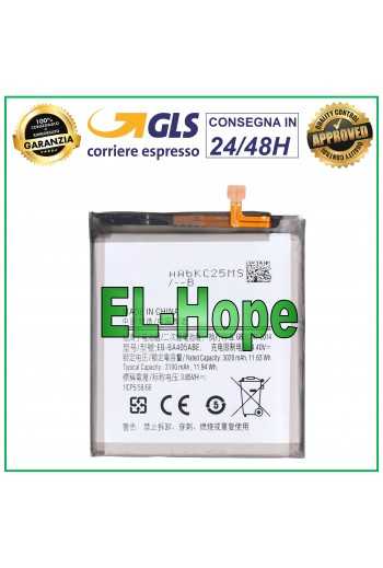 BATTERIA EB-BA405ABE PER SAMSUNG GALAXY A40 SM-A405F 3100 mAh PARI ORIGINALE