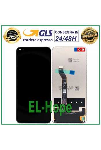 DISPLAY LCD PER HUAWEI HONOR 50 LITE NTN-LX1 NTN-L22 TOUCH SCREEN VETRO NERO